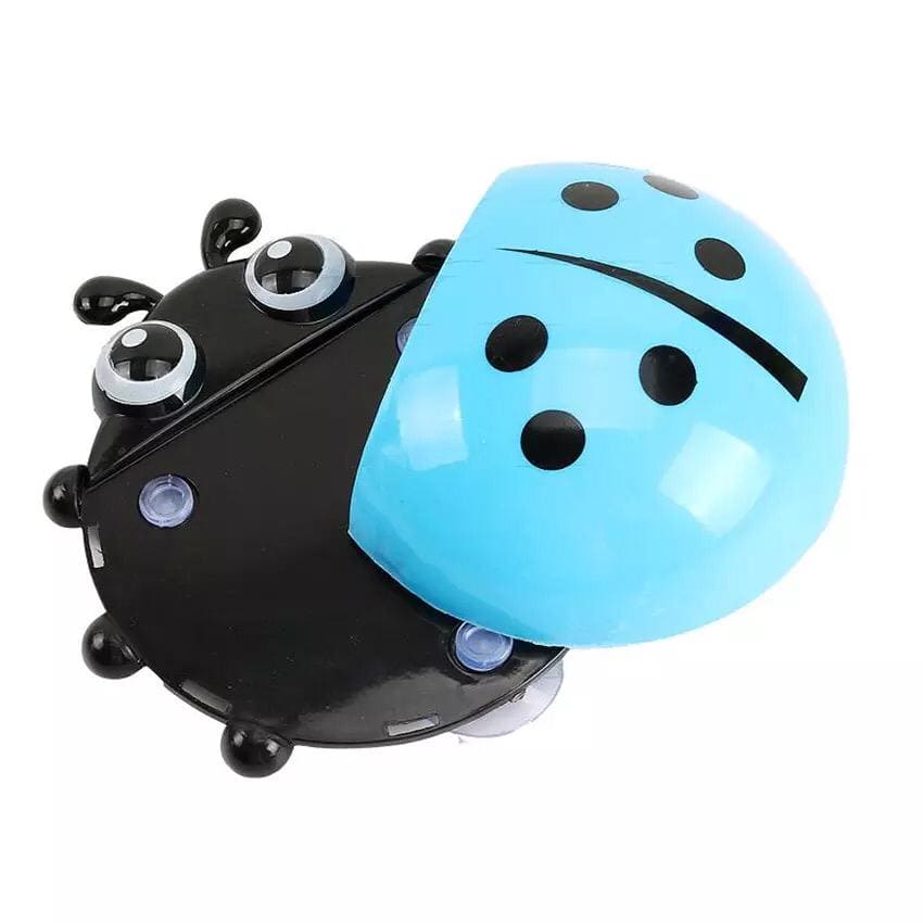 Ladybug Toothbrush & Toothpaste Holder, Wall-Mounted Toothbrush Storage, Wall Sucker Bathroom Holder Ladybug Toothbrush & Toothpaste Holder, Wall-Mounted Toothbrush Storage, Wall Sucker Bathroom Holder